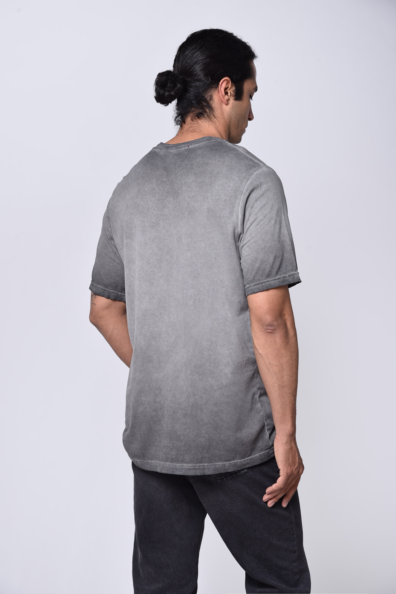 تیشرت آستین کوتاه تای دای چاپی