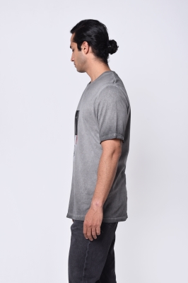 تیشرت آستین کوتاه تای دای چاپی