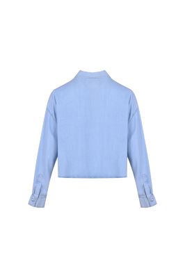 شومیز آستین بلند جین