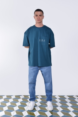 تیشرت آستین کوتاه چاپی