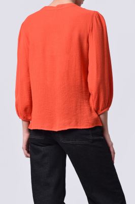 شومیز آستین بلند برش دار