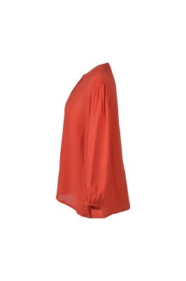 شومیز آستین بلند برش دار