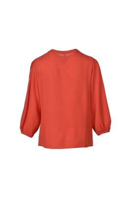 شومیز آستین بلند برش دار