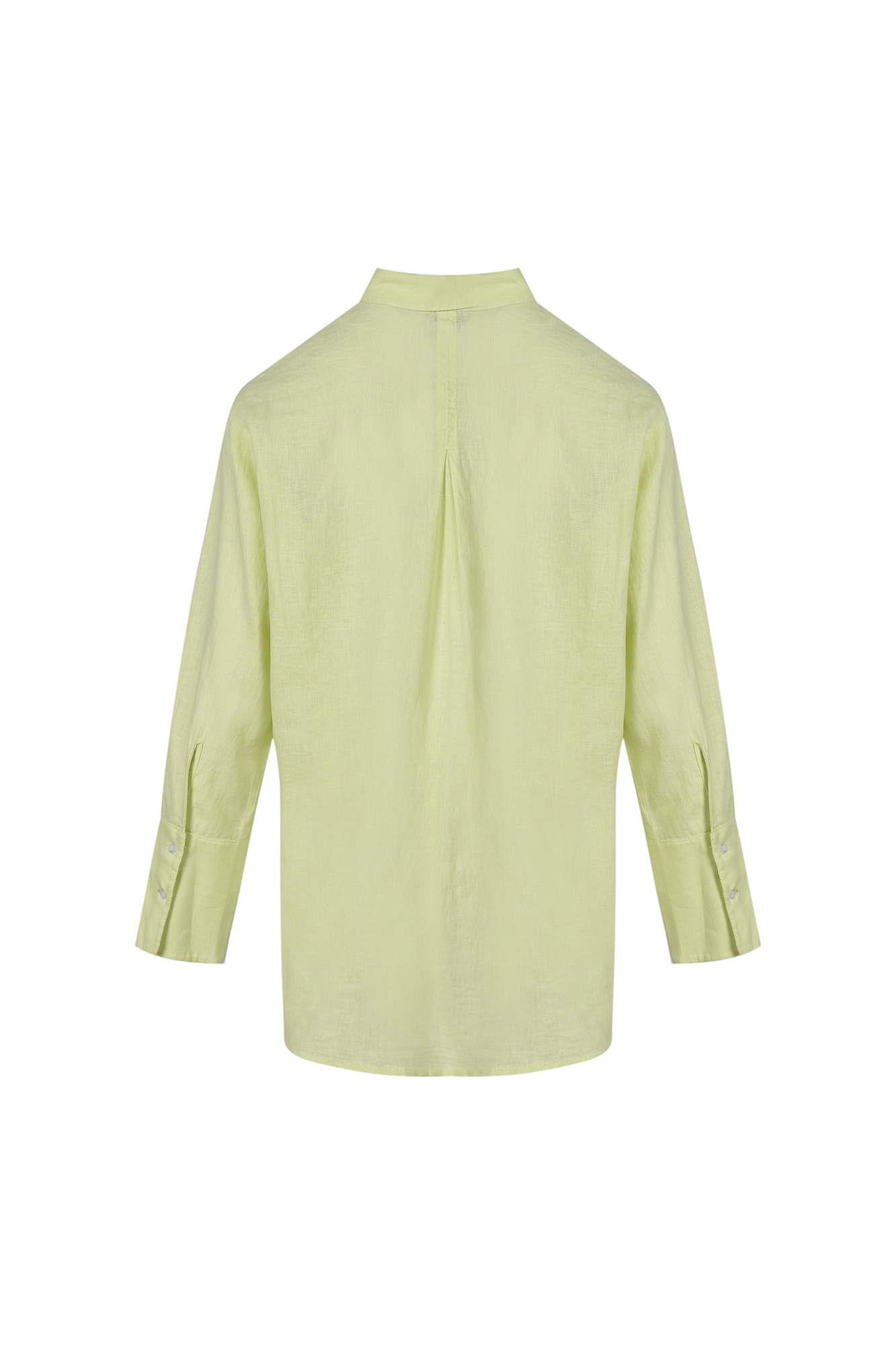 شومیز آستین بلند لینن بیسیک