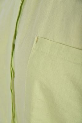 شومیز آستین بلند لینن بیسیک