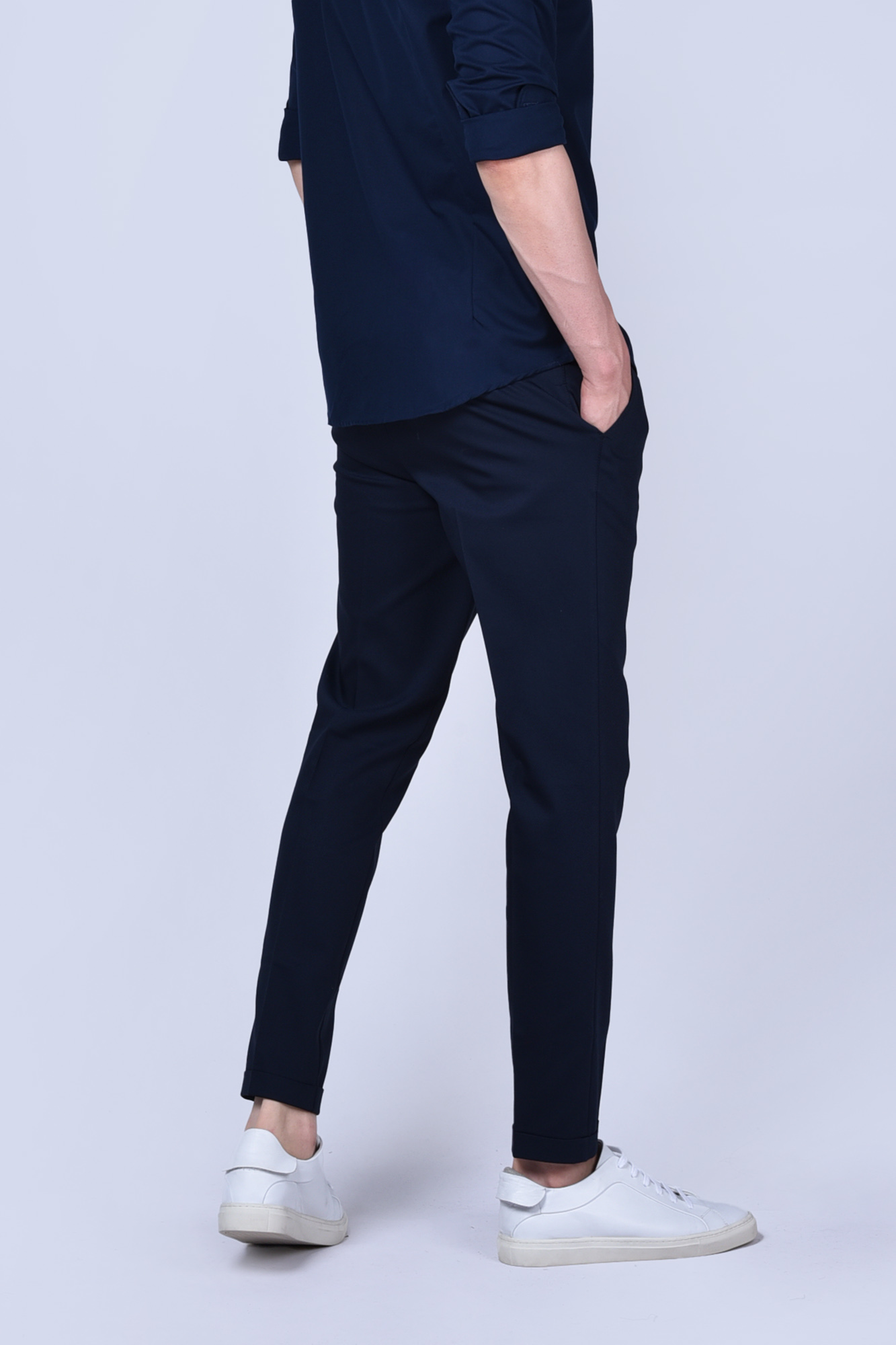 شلوار پارچه ای پیلی دار