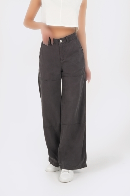 شلوار کتان ساده زنانه