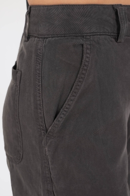 شلوار کتان ساده زنانه