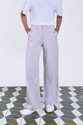 شلوار کتان ساده زنانه