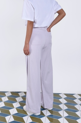 شلوار کتان ساده زنانه