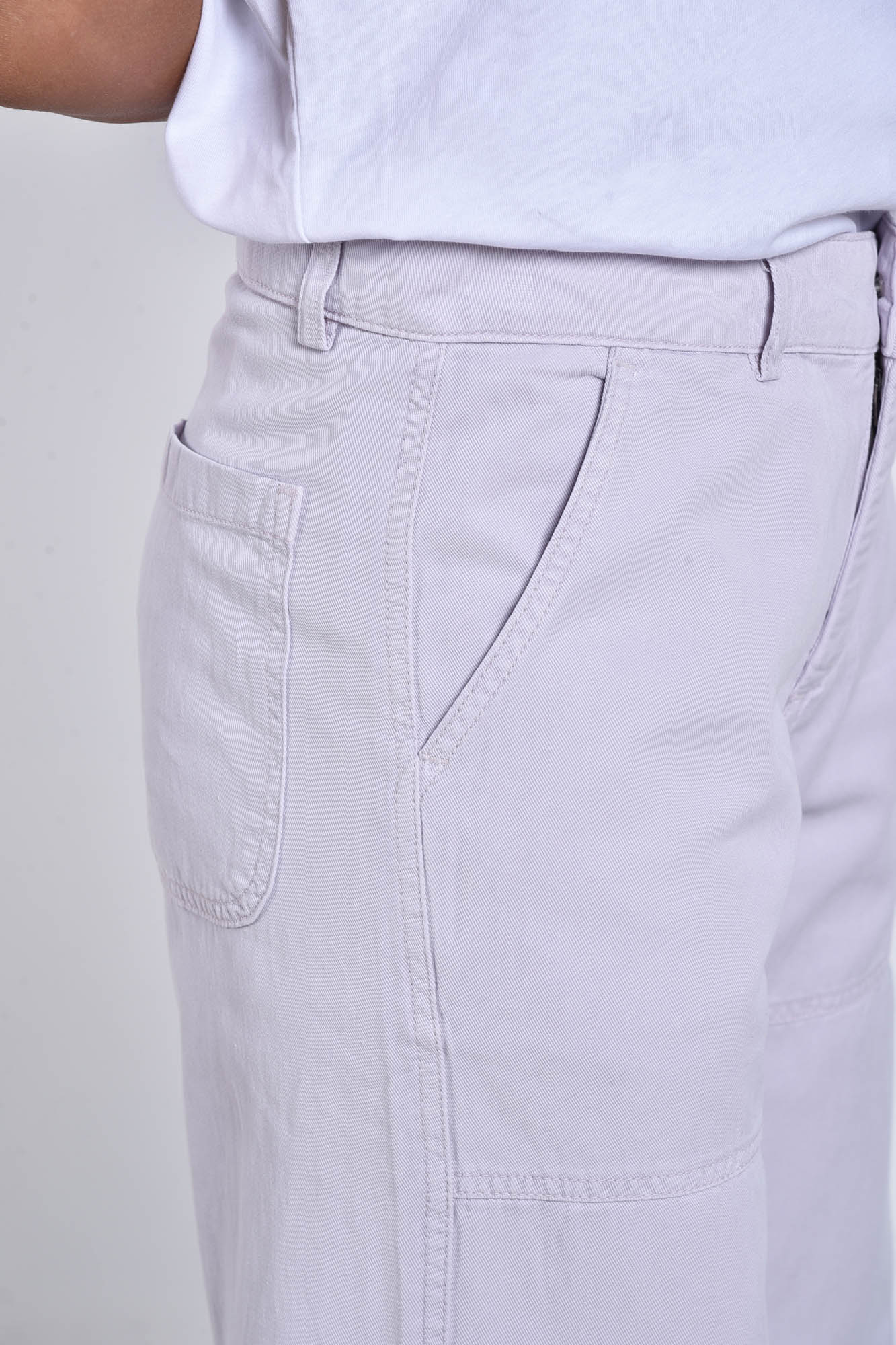 شلوار کتان ساده زنانه