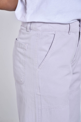 شلوار کتان ساده زنانه