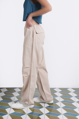 شلوار کتان ساده زنانه