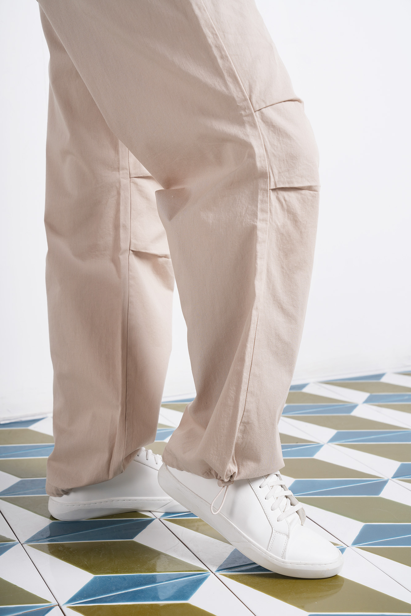 شلوار کتان ساده زنانه