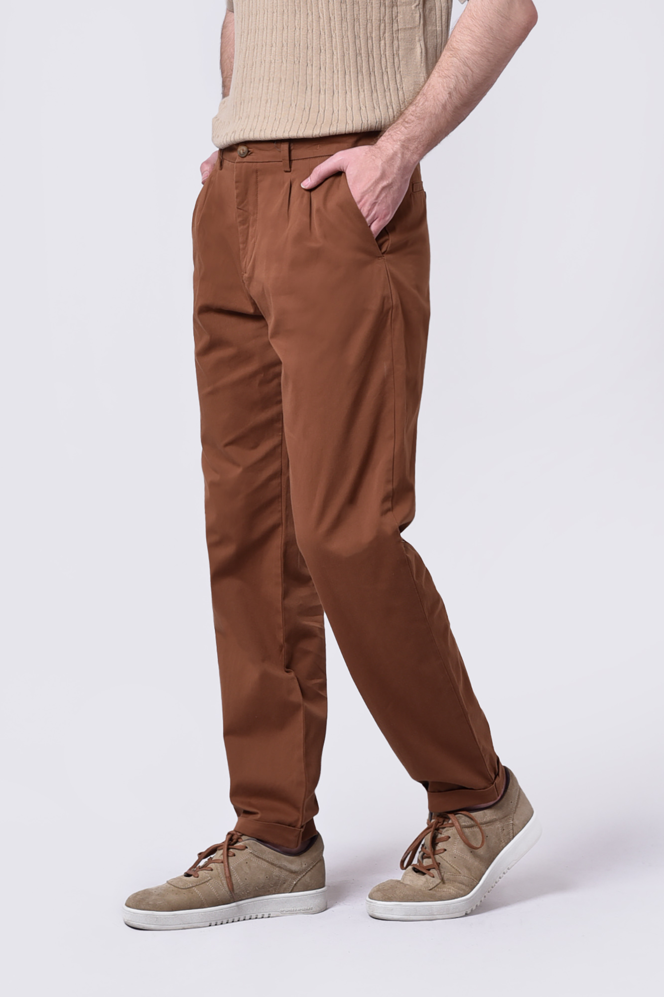 شلوار کتان ساده مردانه