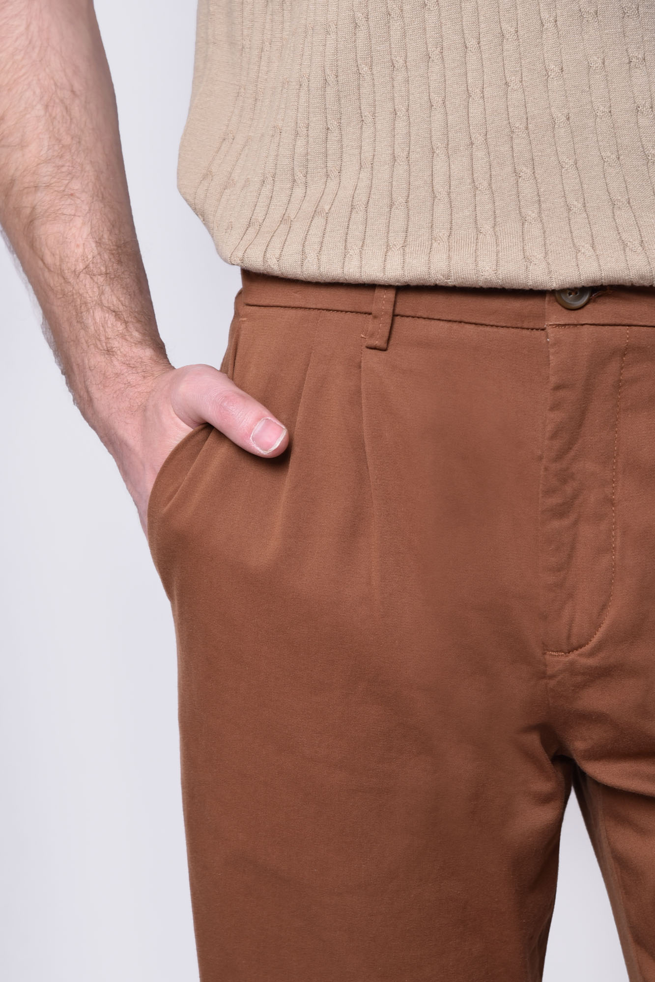 شلوار کتان ساده مردانه