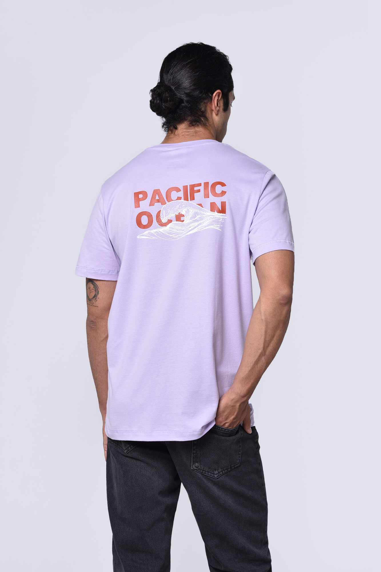 تیشرت آستین کوتاه چاپی مردانه