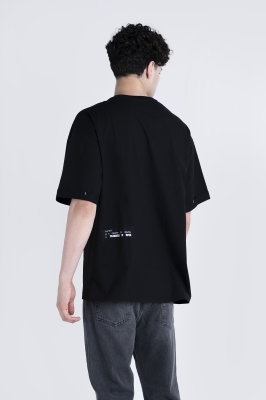 تیشرت آستین کوتاه چاپی مردانه