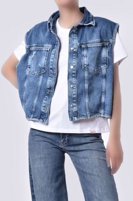 وست جین ساده زنانه