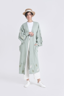 مانتو چاپ و گلدوزی زنانه