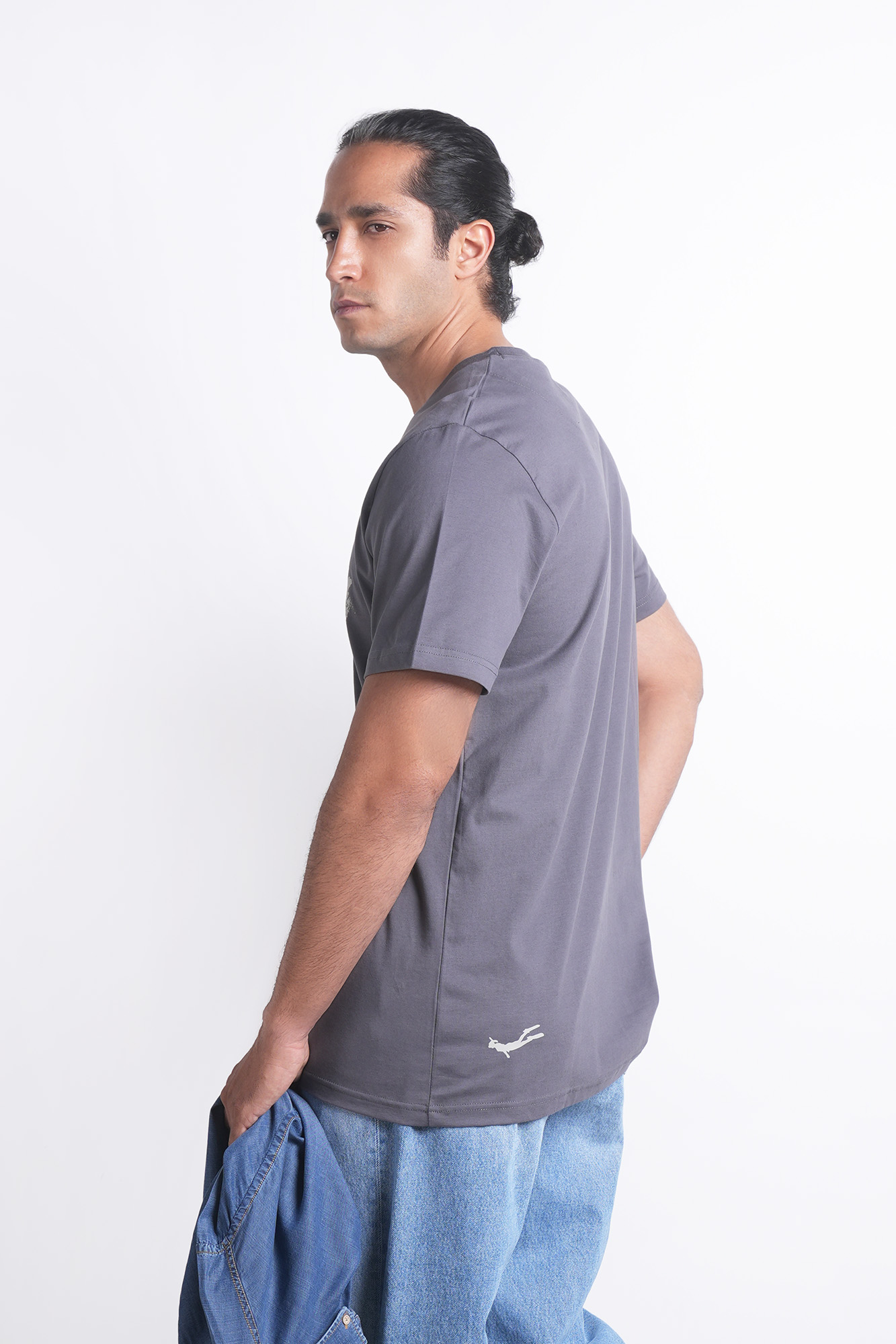 تیشرت آستین کوتاه چاپی مردانه