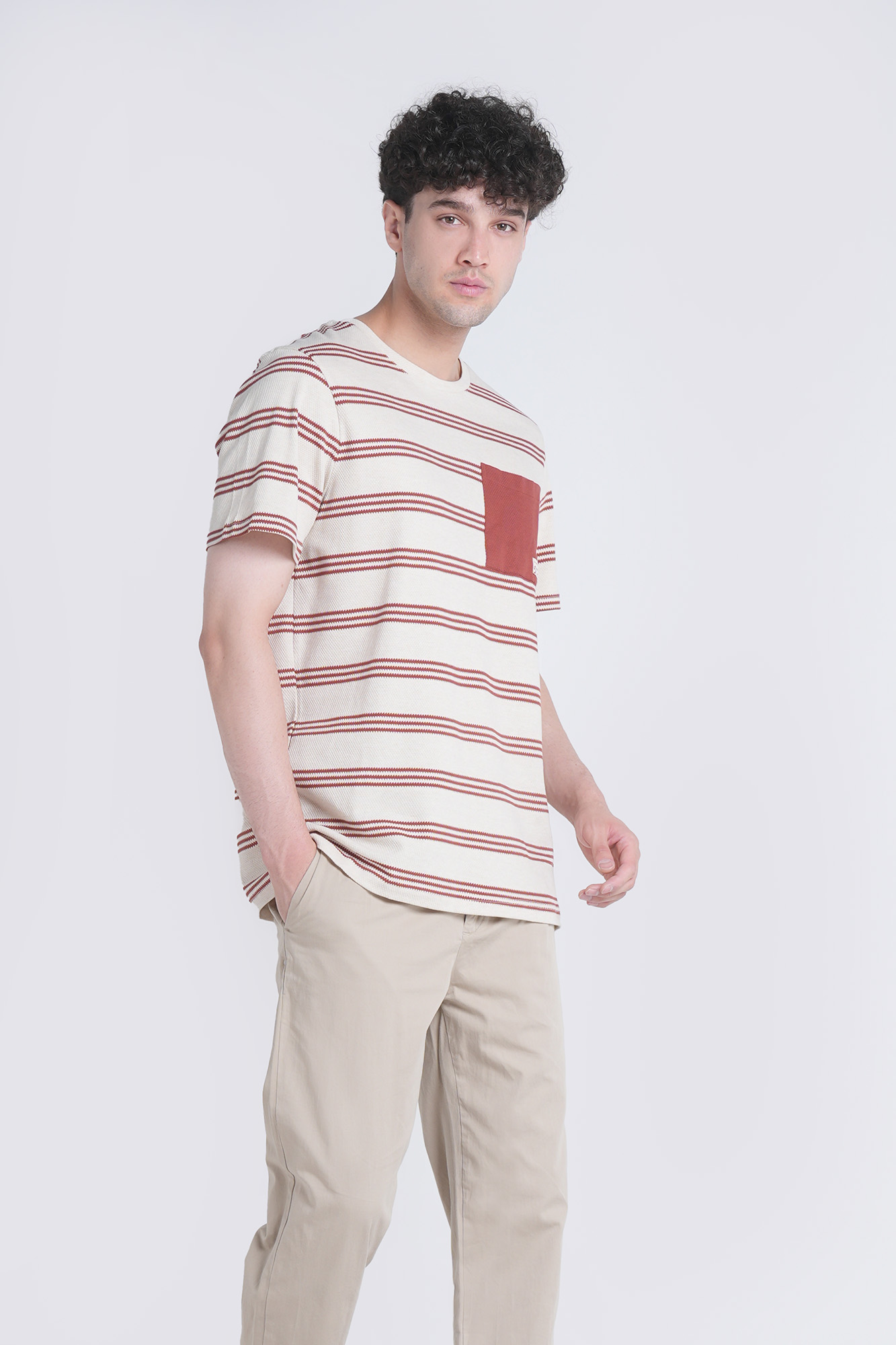 تیشرت آستین کوتاه رینگر مردانه