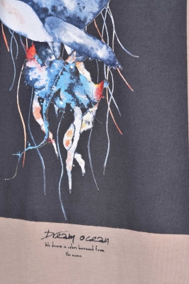 تیشرت آستین کوتاه چاپی مردانه