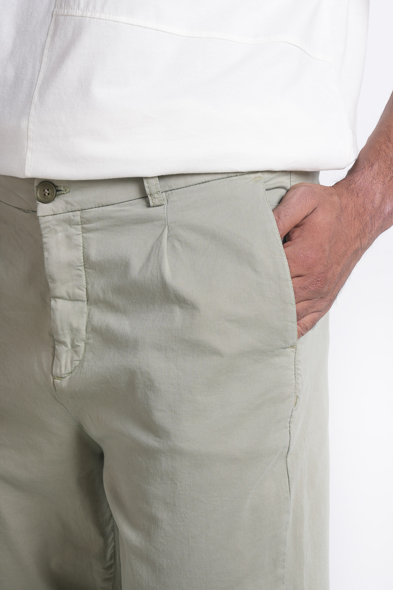 شلوار کتان ساده مردانه