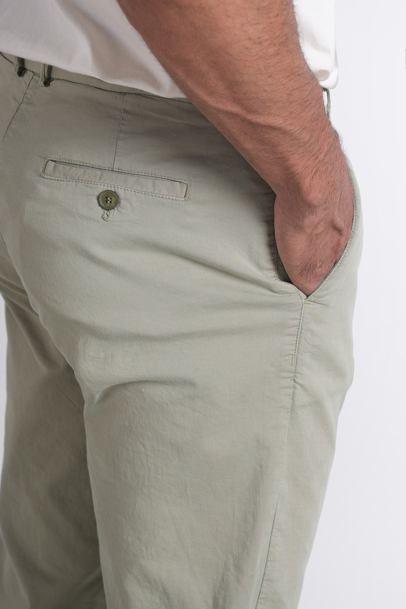 شلوار کتان ساده مردانه