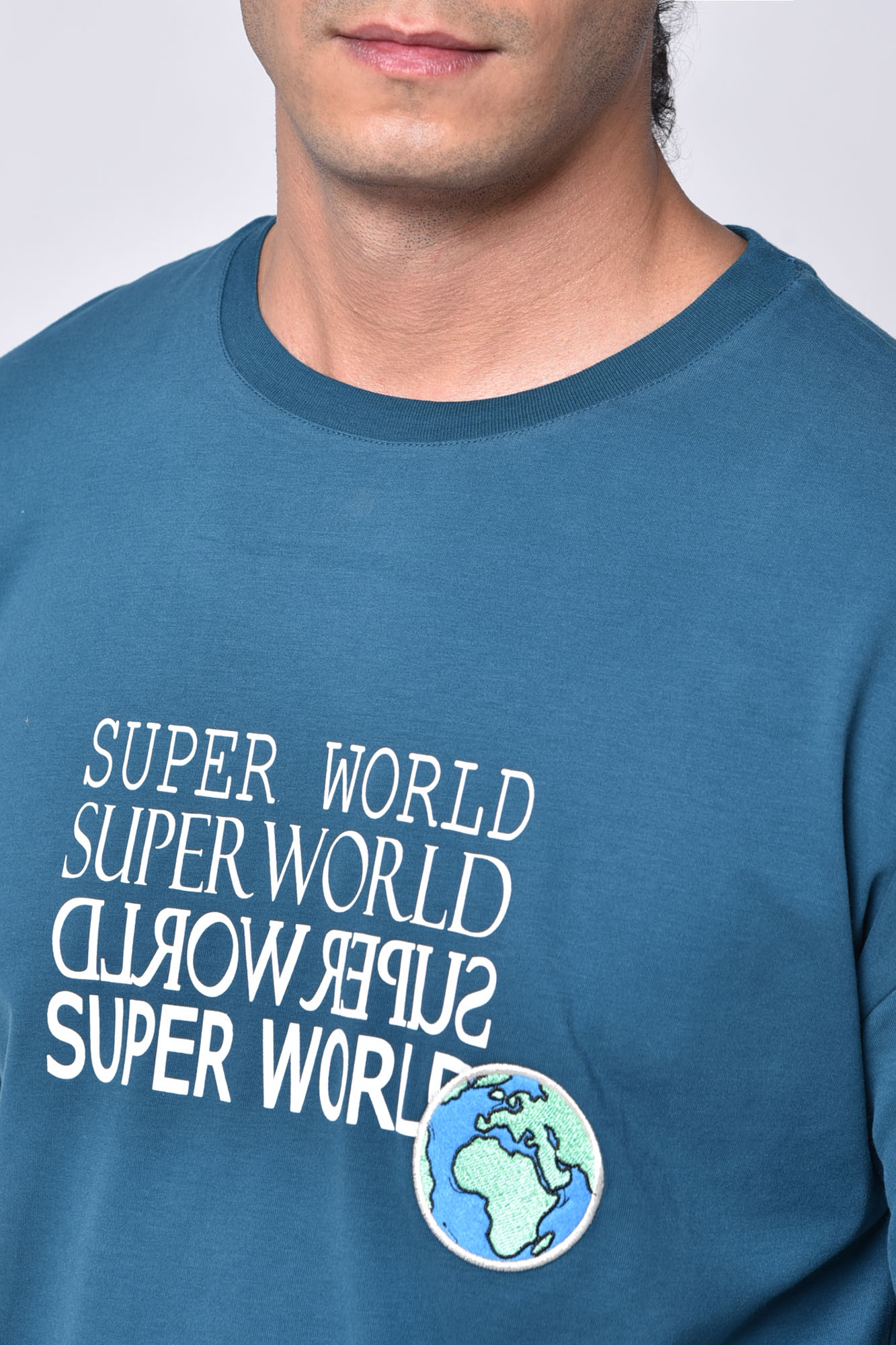 تیشرت آستین کوتاه چاپی مردانه