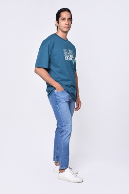 تیشرت آستین کوتاه چاپی مردانه