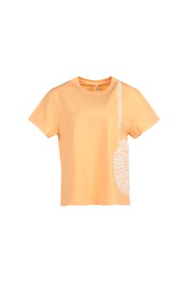 تیشرت آستین کوتاه چاپی زنانه