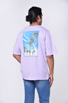 تیشرت آستین کوتاه چاپی مردانه