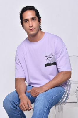 تیشرت آستین کوتاه چاپی مردانه