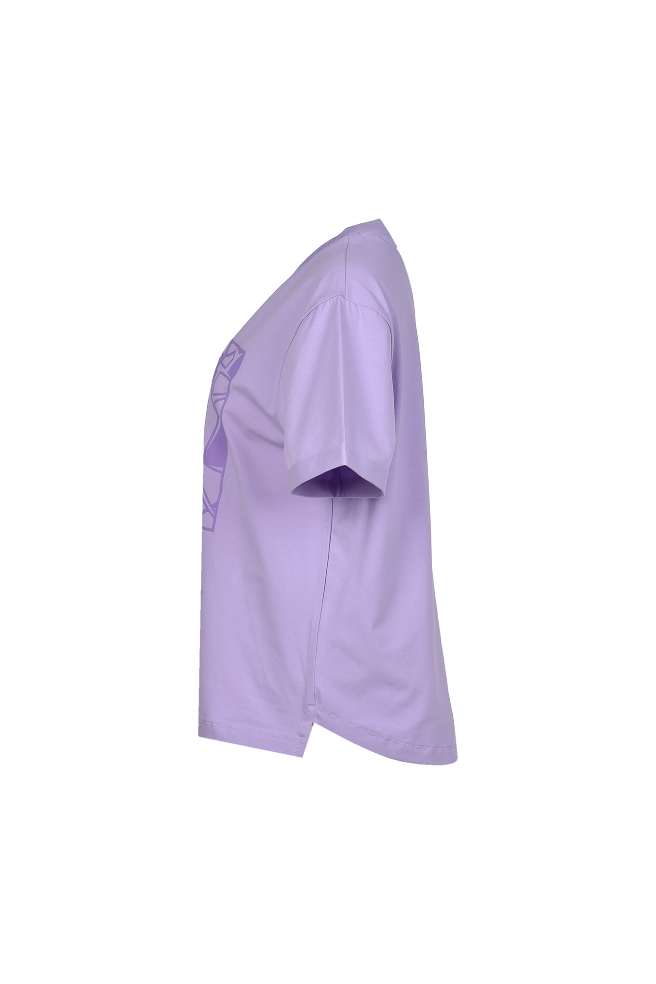 تیشرت آستین کوتاه چاپی زنانه