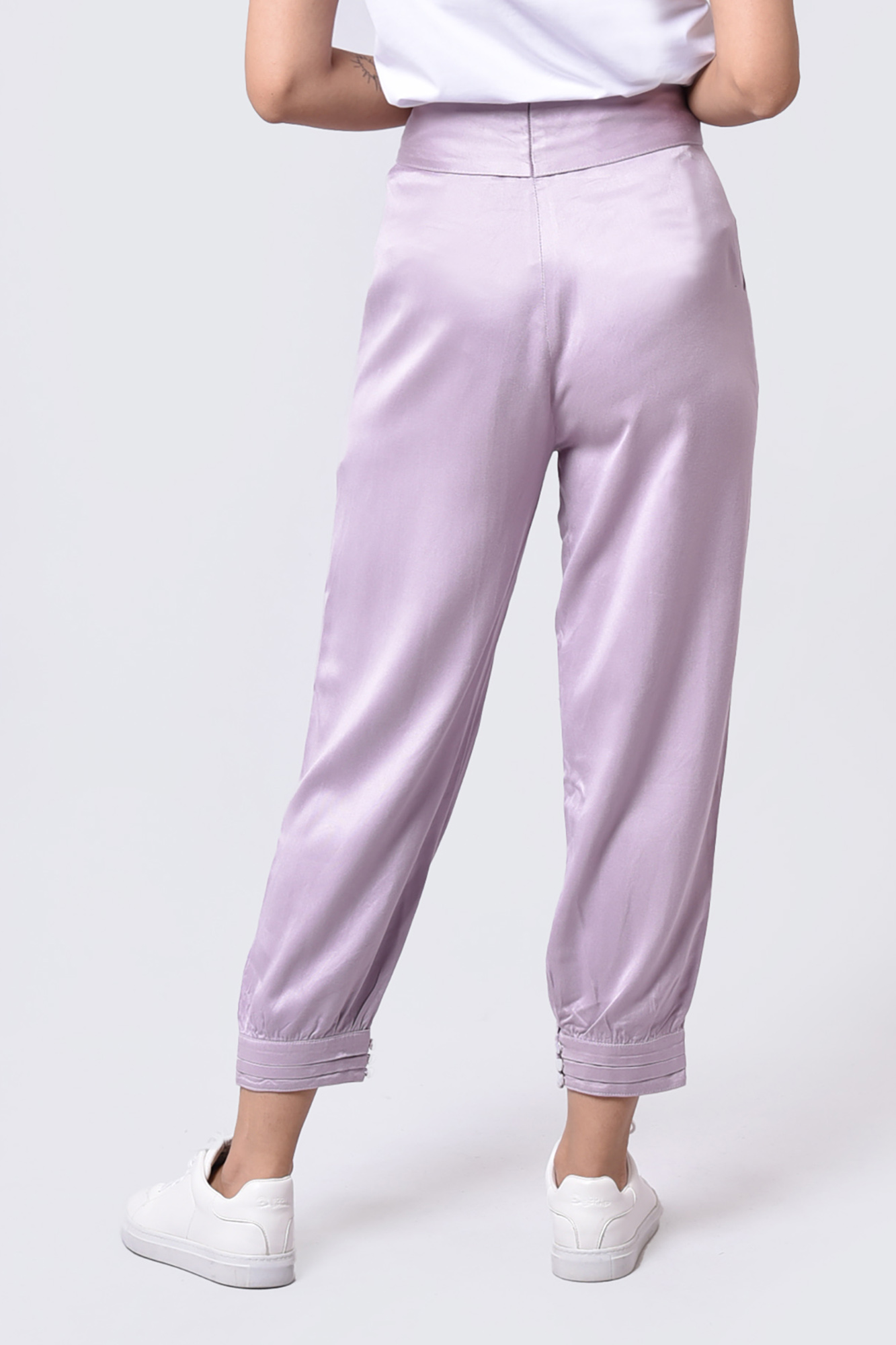 شلوار پارچه ای ساده زنانه