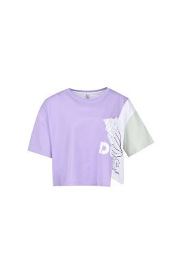 تیشرت آستین کوتاه میکس زنانه