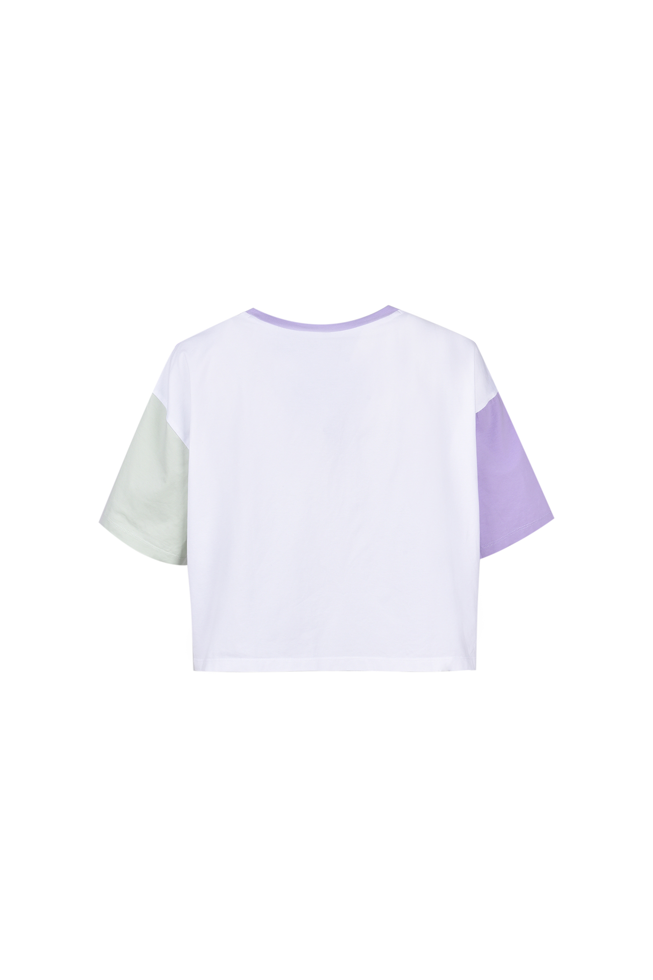 تیشرت آستین کوتاه میکس زنانه