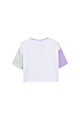 تیشرت آستین کوتاه میکس زنانه