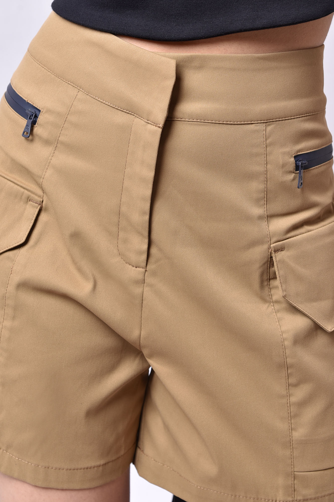 شلوارک کتان ساده زنانه