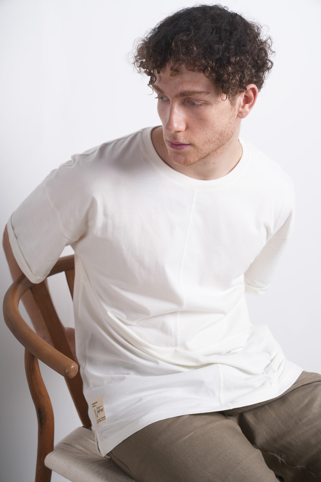 تیشرت آستین کوتاه ساده مردانه