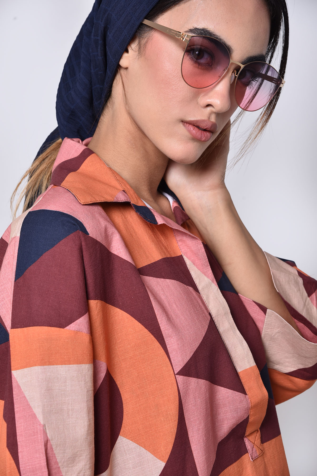 مانتو غیر رسمی چاپی زنانه