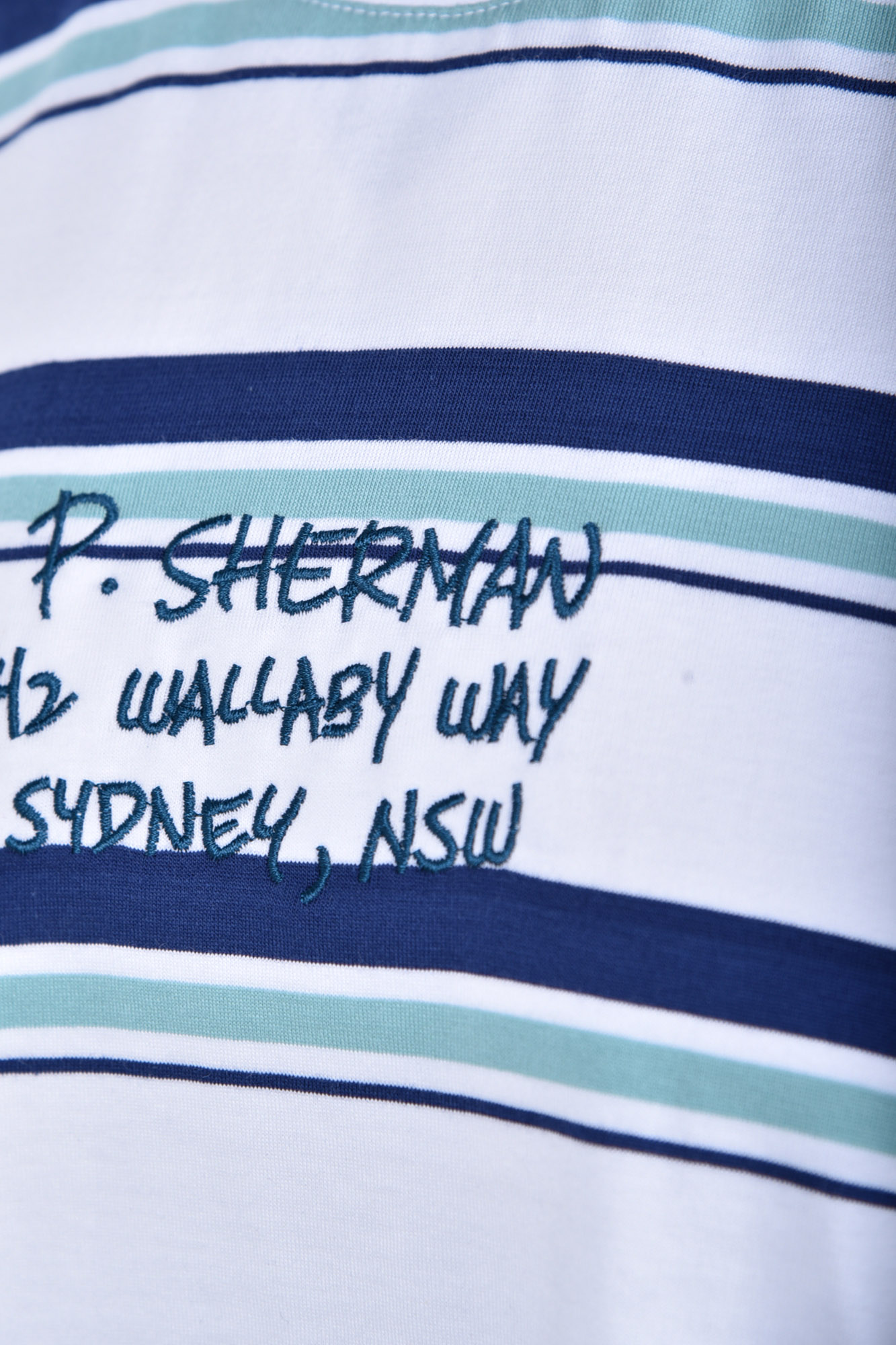 تیشرت آستین کوتاه راه راه زنانه