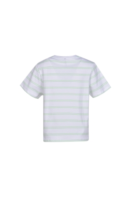 تیشرت آستین کوتاه راه راه زنانه