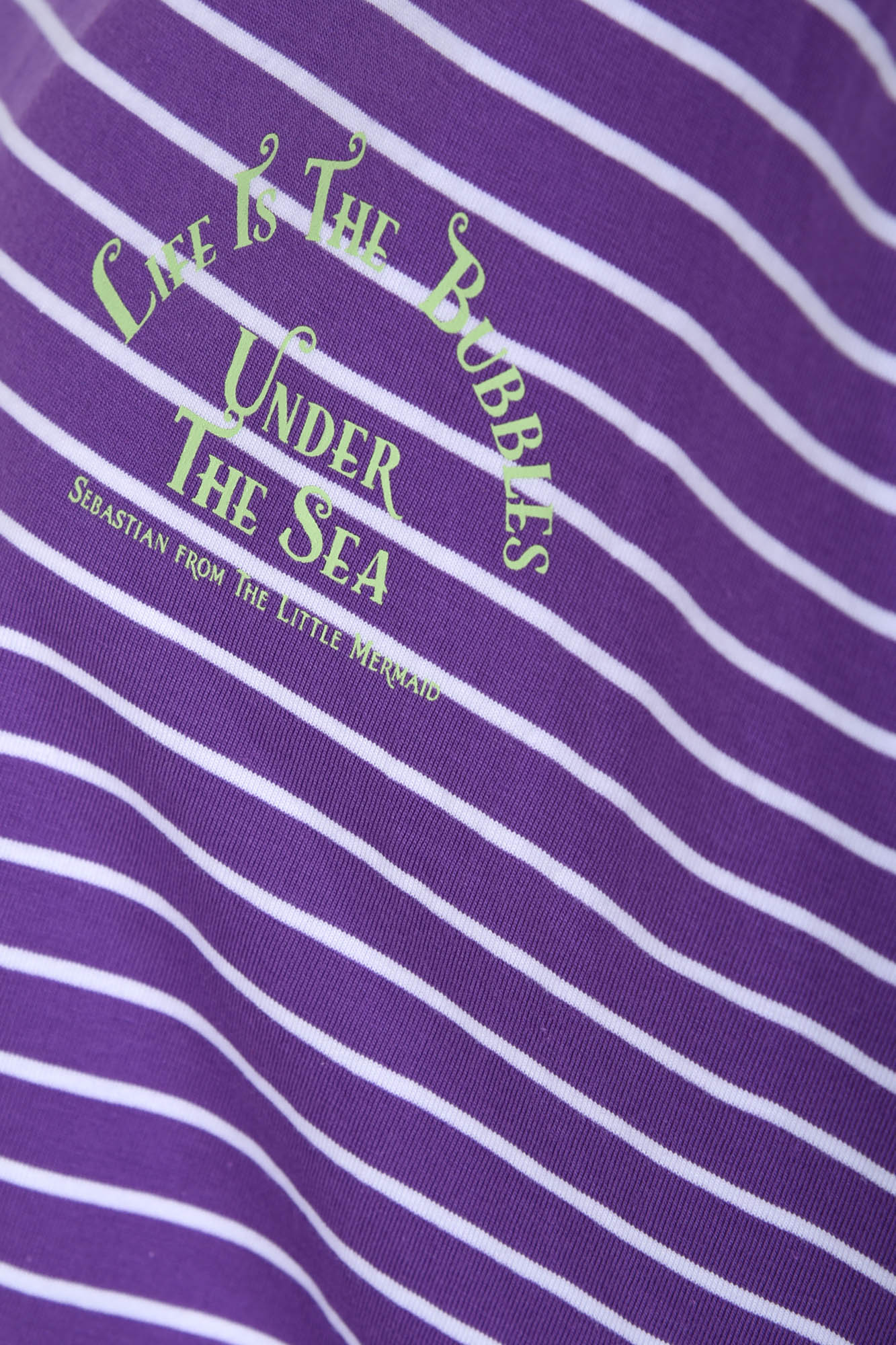 تیشرت آستین کوتاه راه راه زنانه