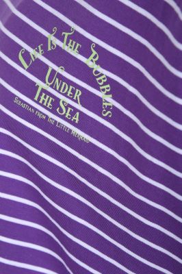 تیشرت آستین کوتاه راه راه زنانه