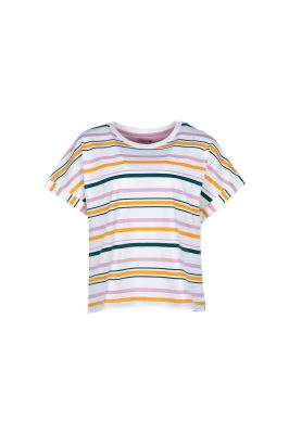 تیشرت آستین کوتاه راه راه زنانه