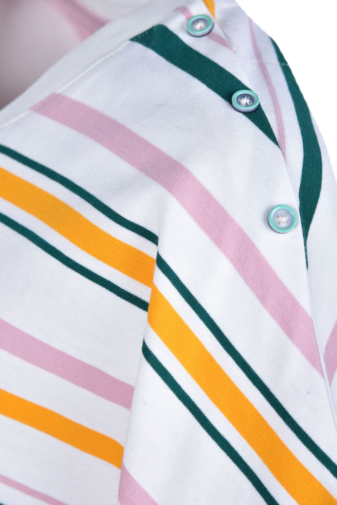 تیشرت آستین کوتاه راه راه زنانه