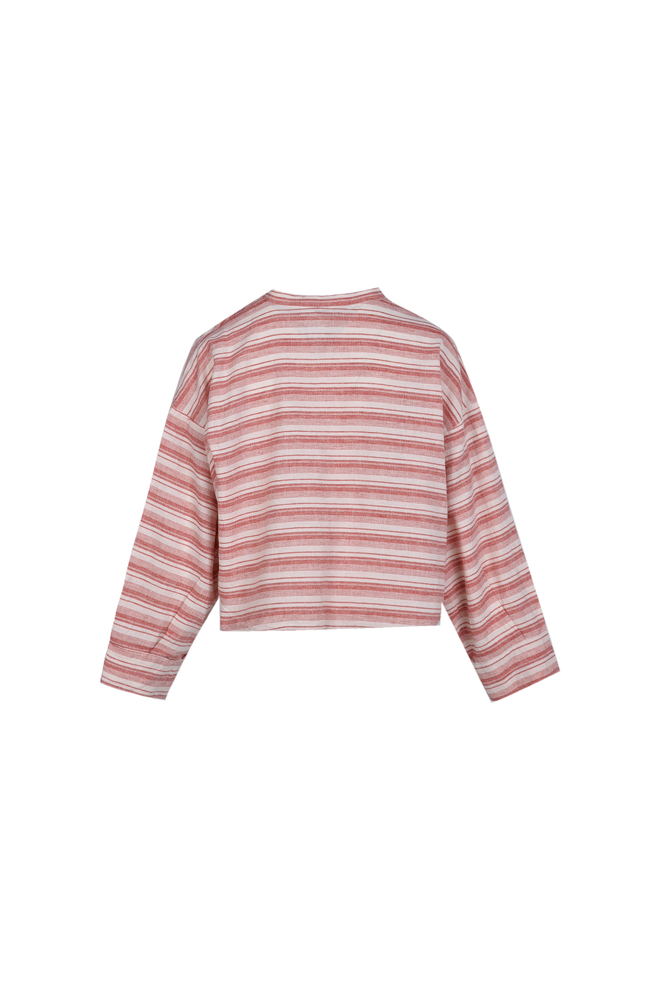 بلوز آستین بلند راه راه زنانه