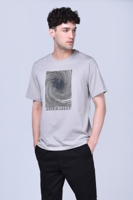 تیشرت آستین کوتاه چاپی مردانه